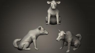 3D model Cow Faced Dog (STL)